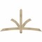 Ekena Millwork Davenport Rough Sawn Timber Gable Bracket, Douglas Fir, 72"W x 39"H x 4"D x 4"F, 13/12 Pitch GBW072X39X0404DAV00RDF - alternate 1